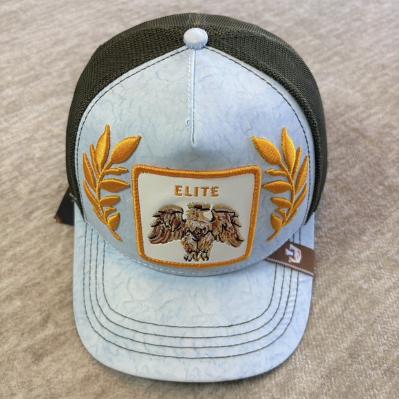 Goorin Bros Animal Farm Trucker Baseball Hat Cap Elite Phashun American Eagle - Picture 1 of 8